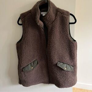 Sundance fleece vest with lining